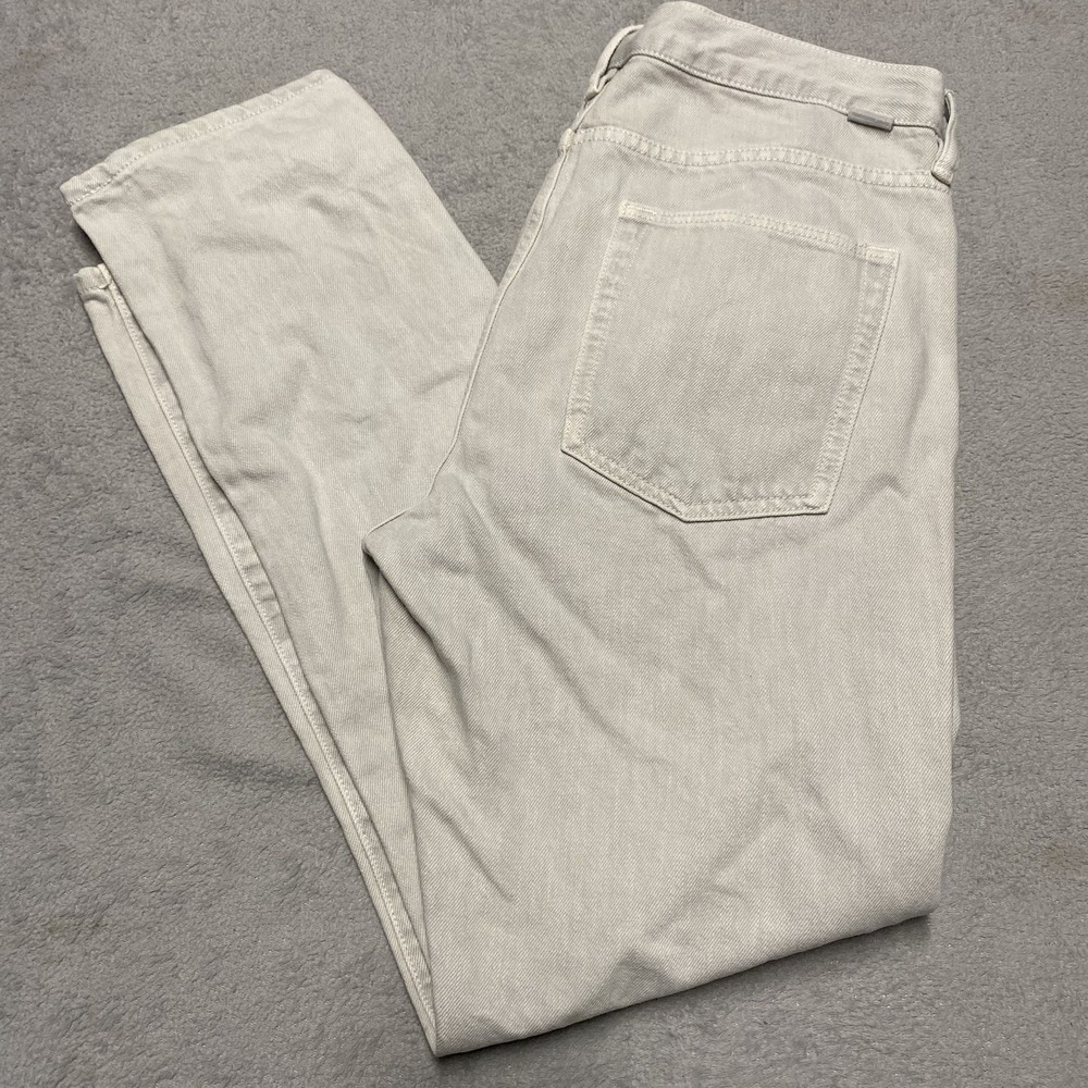 Outerknown Sea Jeans Mens 33x30 Ivory Organic Denim Huckberry